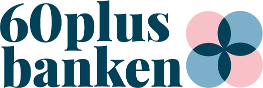 60plusbankens logotyp sponsor cykling utan ålder